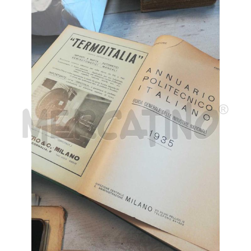 1935 POLITECNICO ITALIANO | Mercatino dell'Usato Cosseria 4