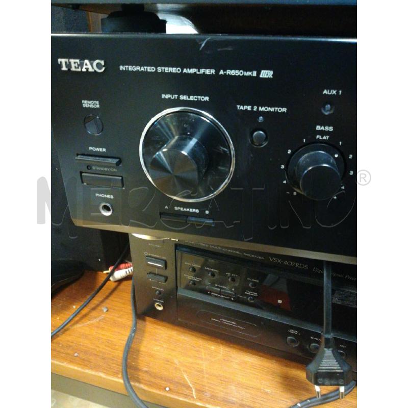 AMPLIFICATORE TEAC A R 650 | Mercatino dell'Usato Cosseria 4