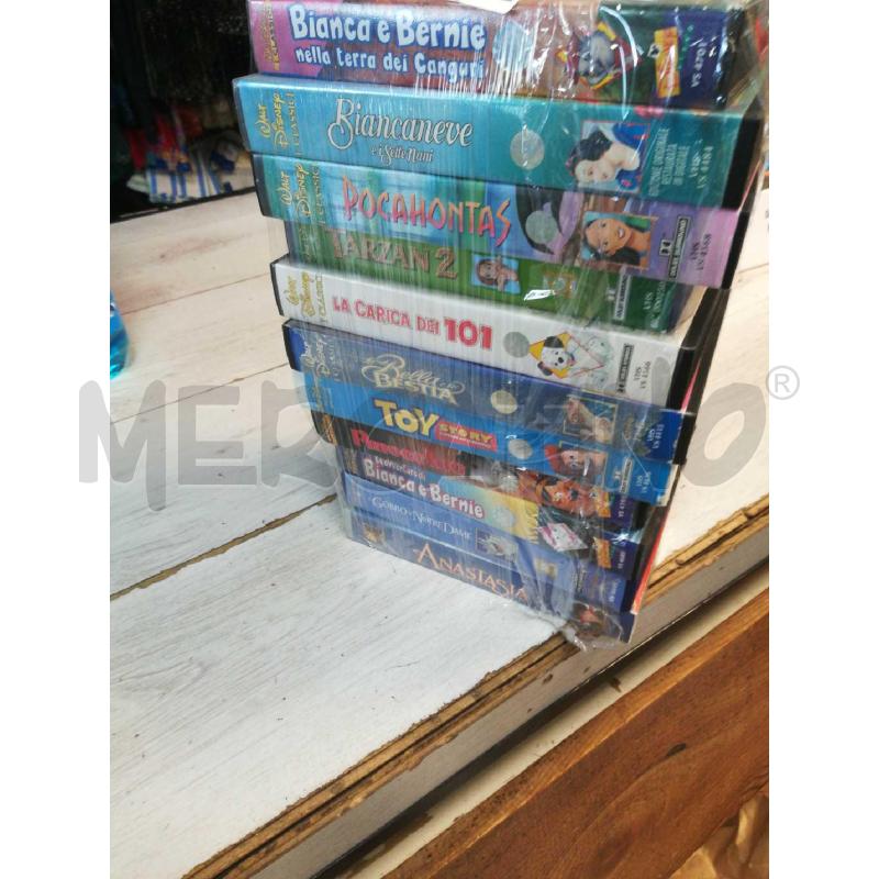 BLOCCO VHS DISNEY 11 | Mercatino dell'Usato Cosseria 1