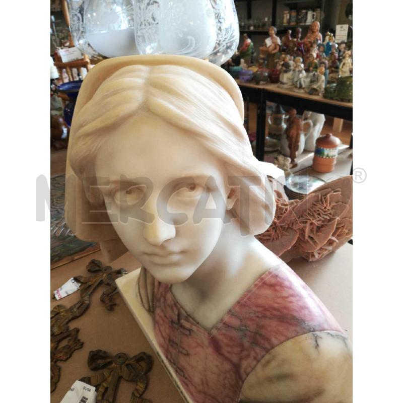 BUSTO GIOVANNA D' ARCO MARMO  | Mercatino dell'Usato Cosseria 3