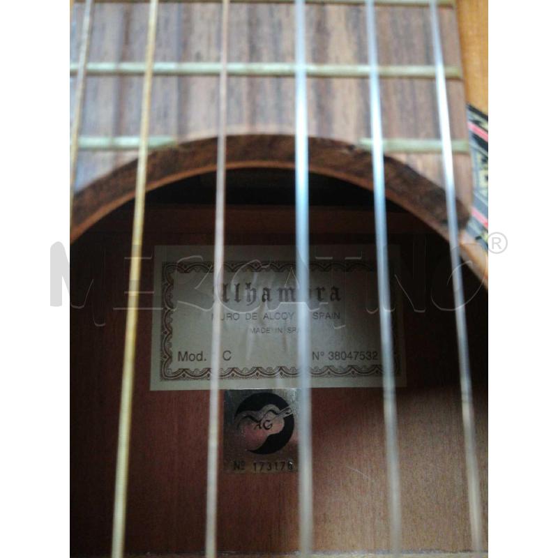 CHITARRA ACUSTICA ALHAMBRA SPAIN 1 C | Mercatino dell'Usato Cosseria 1