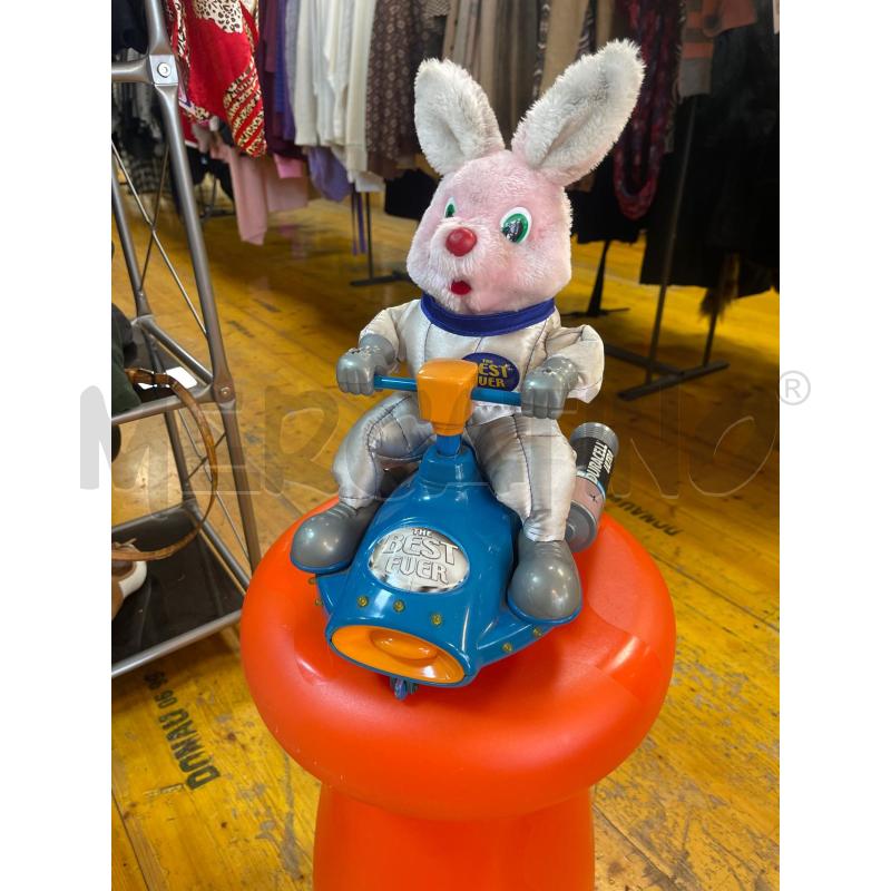 CONIGLIO DURACELL SPACE BUNNY | Mercatino dell'Usato Cosseria 1