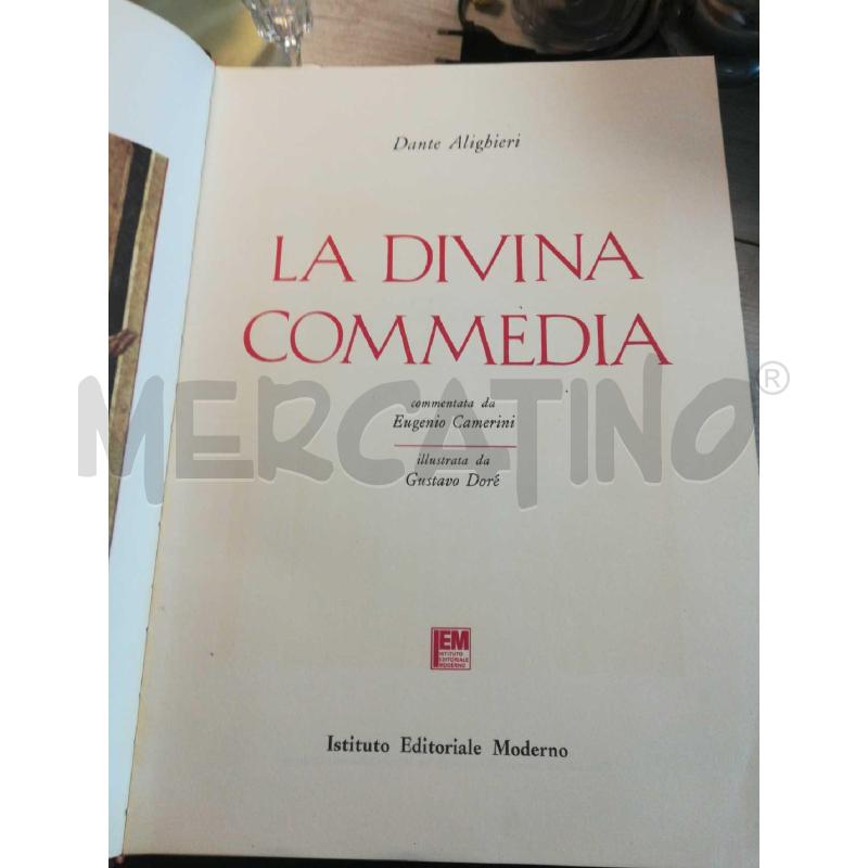DIVINA COMMEDIA ISTITUTO EDITORIALE MODERNO | Mercatino dell'Usato Cosseria 3