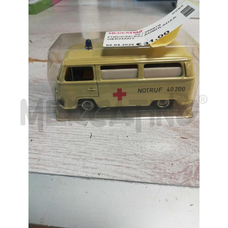 FURGONCINO AMBULANZA GERMANY | Mercatino dell'Usato Cosseria 1