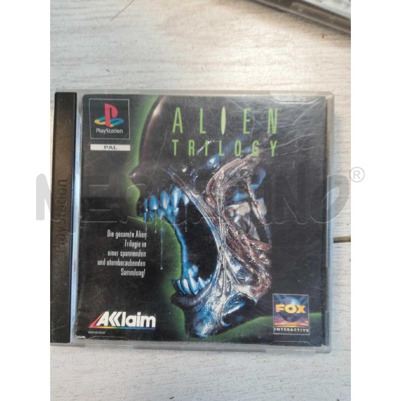 GIOCO PS1 ALIEN TRILOGY | Mercatino dell'Usato Cosseria 1