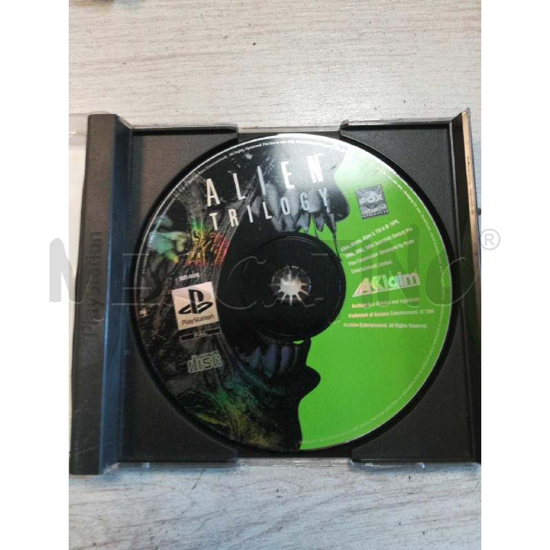GIOCO PS1 ALIEN TRILOGY | Mercatino dell'Usato Cosseria 3