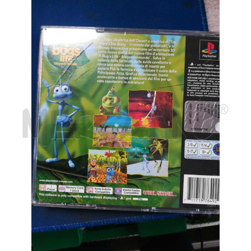 GIOCO PS1 A BUGS LIFE  | Mercatino dell'Usato Cosseria 3