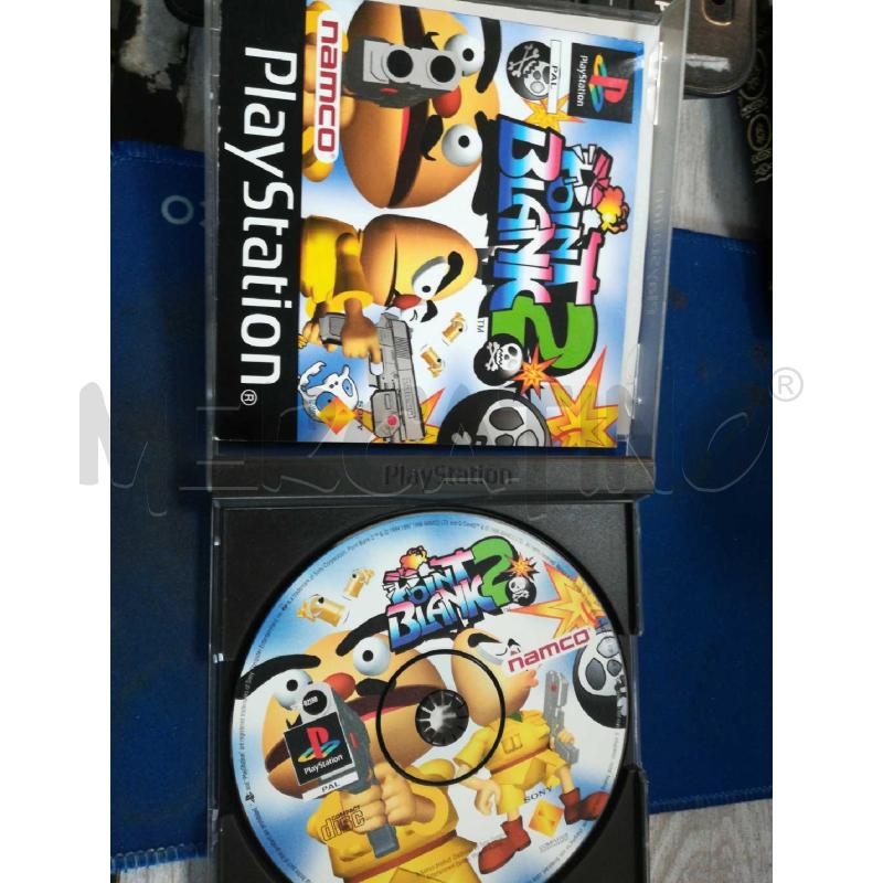 GIOCO PS1 POINT BLANC 2 | Mercatino dell'Usato Cosseria 2