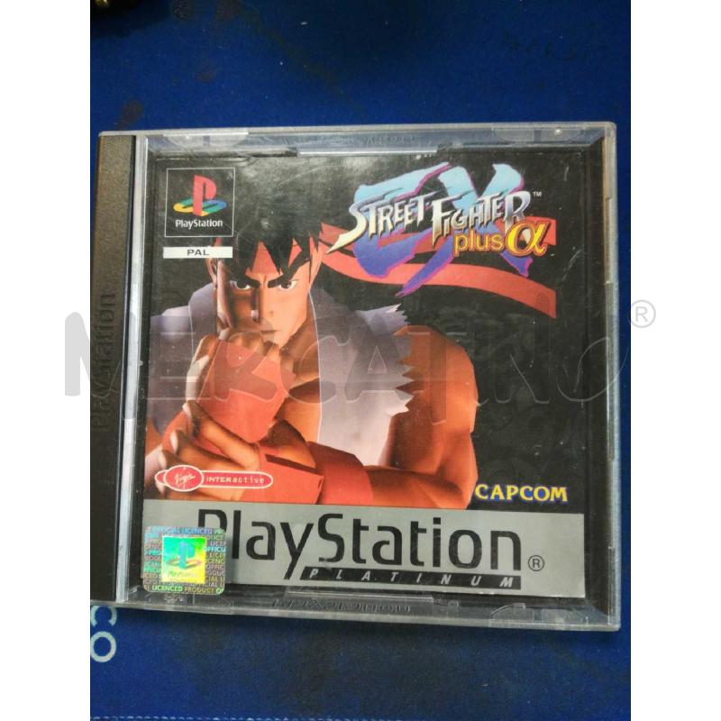 GIOCO PS1 STREET FIGTHER PLUS ALFA | Mercatino dell'Usato Cosseria 1