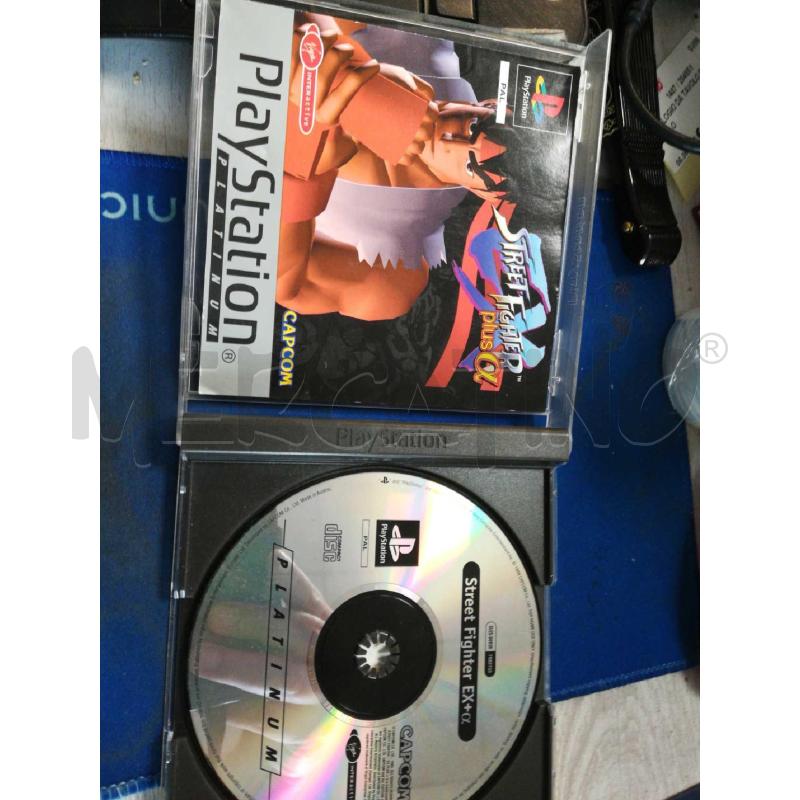 GIOCO PS1 STREET FIGTHER PLUS ALFA | Mercatino dell'Usato Cosseria 2