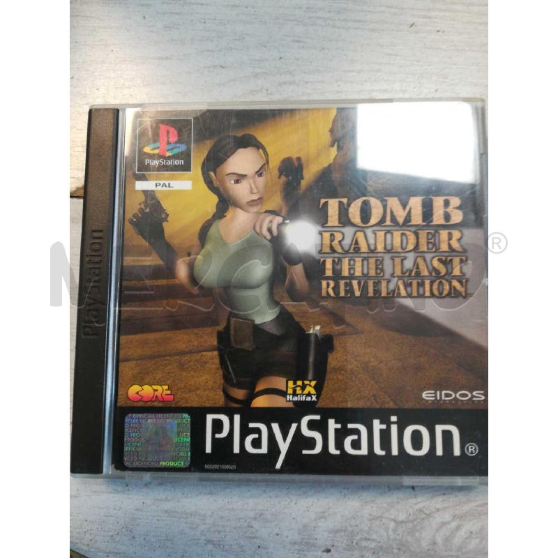 GIOCO PS1 TOMB RAIDER THE LAST REVELATION | Mercatino dell'Usato Cosseria 1