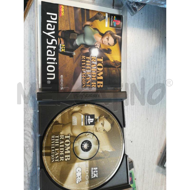 GIOCO PS1 TOMB RAIDER THE LAST REVELATION | Mercatino dell'Usato Cosseria 2
