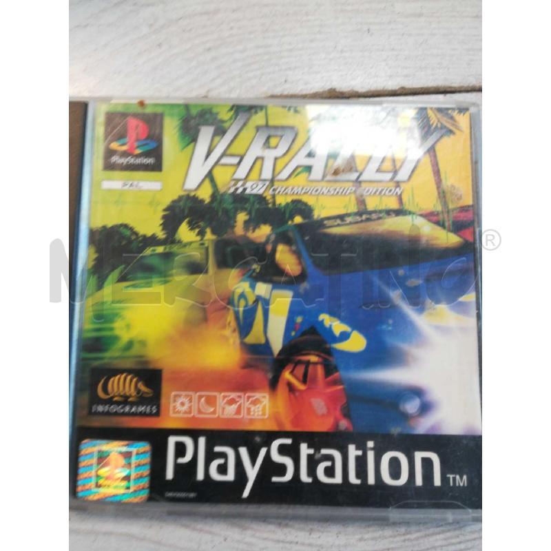 GIOCO PS1 VRALLY | Mercatino dell'Usato Cosseria 1
