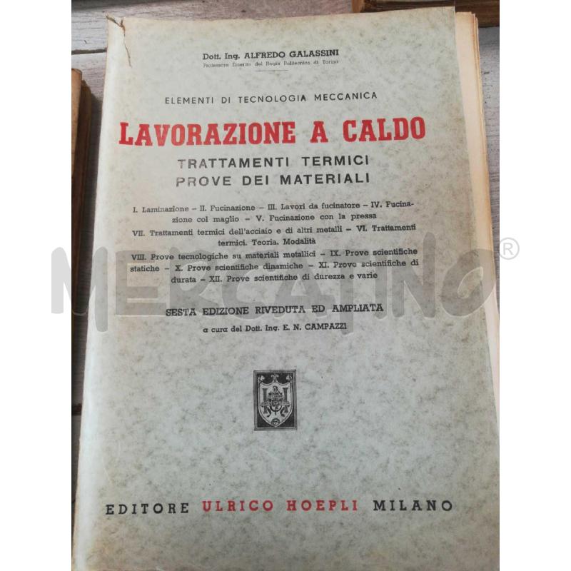 HOEPLI 4 UTENSILI LAVORAZIONE | Mercatino dell'Usato Cosseria 1