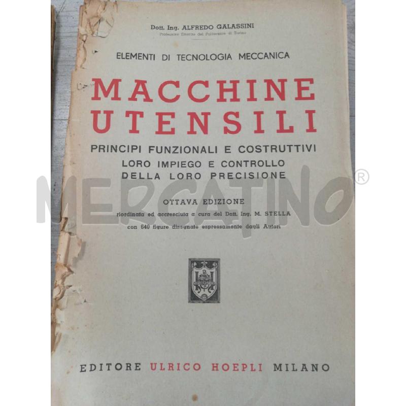 HOEPLI 4 UTENSILI LAVORAZIONE | Mercatino dell'Usato Cosseria 4