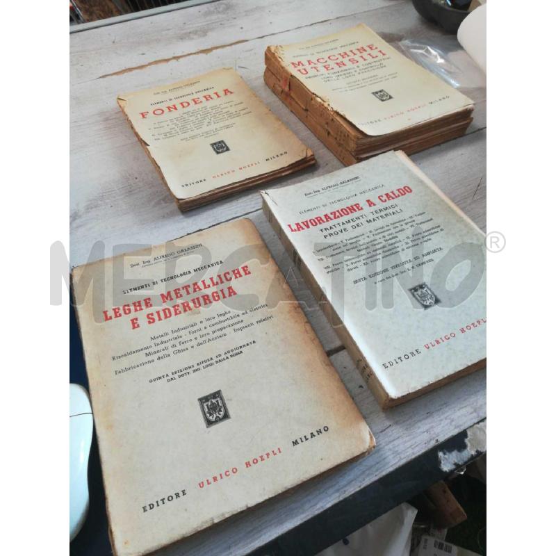 HOEPLI 4 UTENSILI LAVORAZIONE | Mercatino dell'Usato Cosseria 5