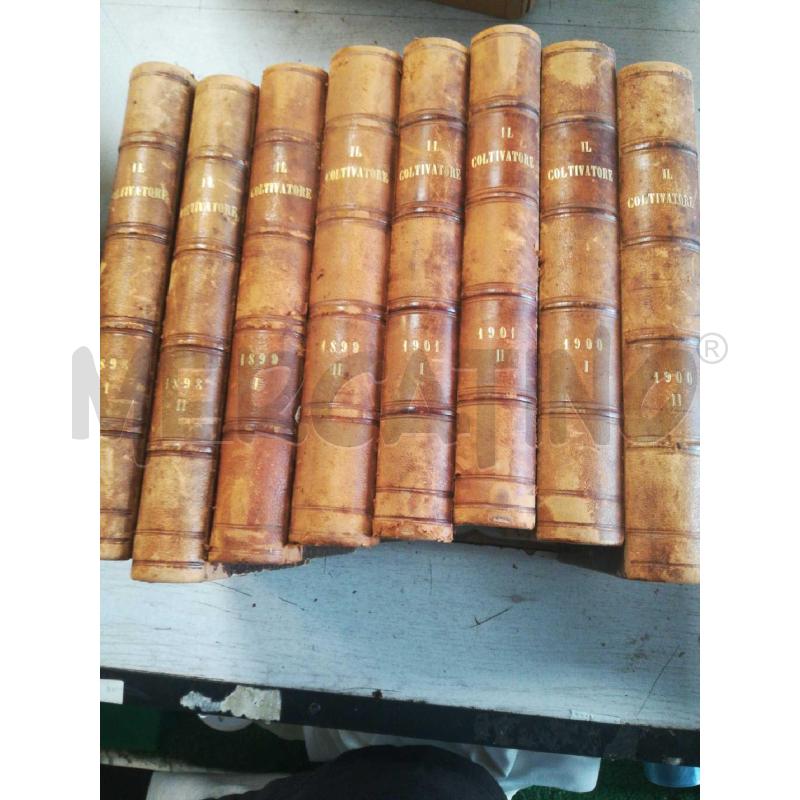 IL COLTIVATORE VOL 8 1898 1899 1900 1901 | Mercatino dell'Usato Cosseria 1