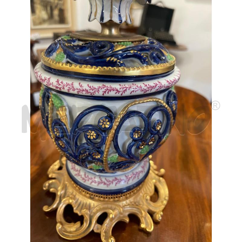 LAMPADA DA TAVOLA REALE PORCELLANA DI FRANCIA  | Mercatino dell'Usato Cosseria 2