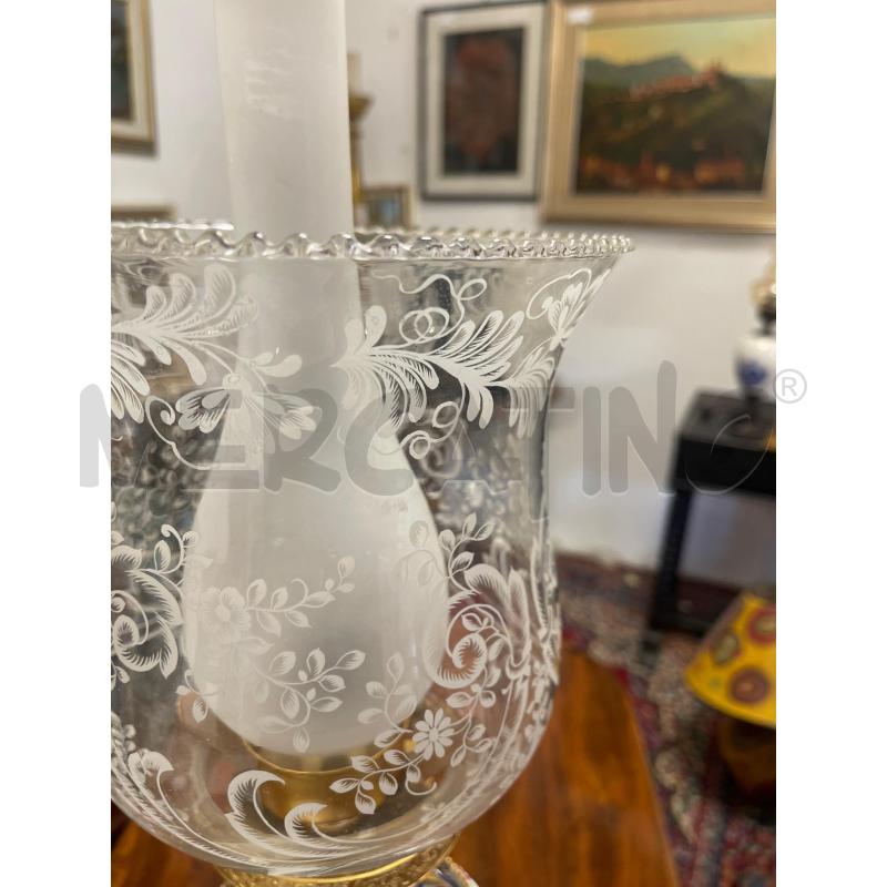 LAMPADA DA TAVOLA REALE PORCELLANA DI FRANCIA  | Mercatino dell'Usato Cosseria 3
