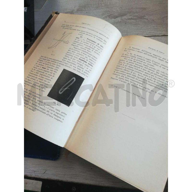 LA TECNICA DELLE CORRENTI ALTERNATE HOEPLI 1913 | Mercatino dell'Usato Cosseria 3