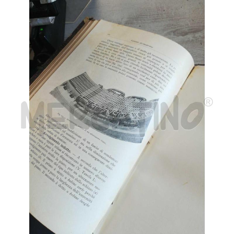 LA TECNICA DELLE CORRENTI ALTERNATE HOEPLI 1913 | Mercatino dell'Usato Cosseria 4