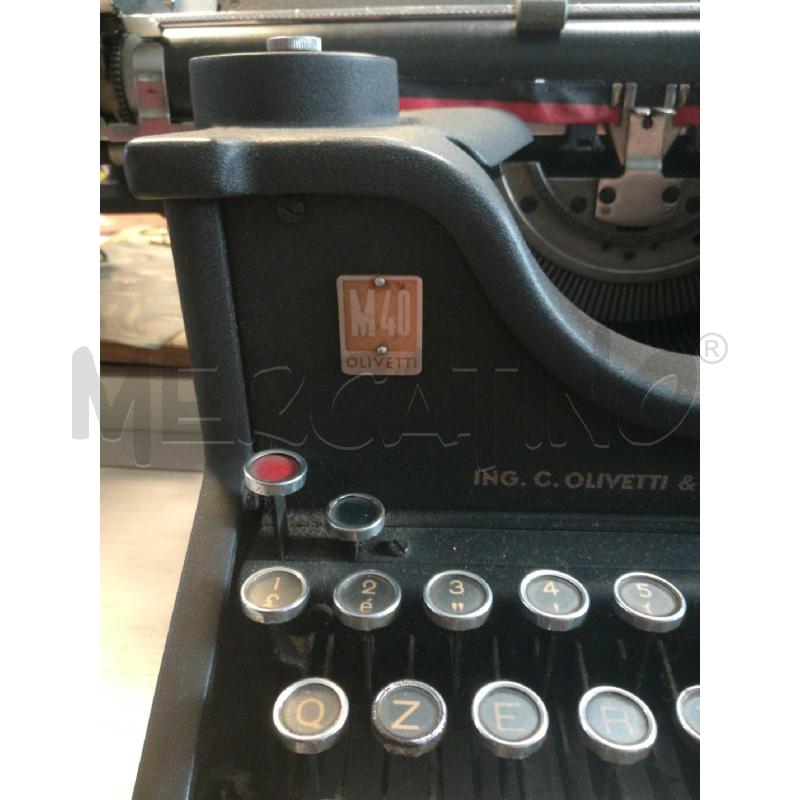 MACCHINA DA SCRIVERE OLIVETTI M40 | Mercatino dell'Usato Cosseria 2