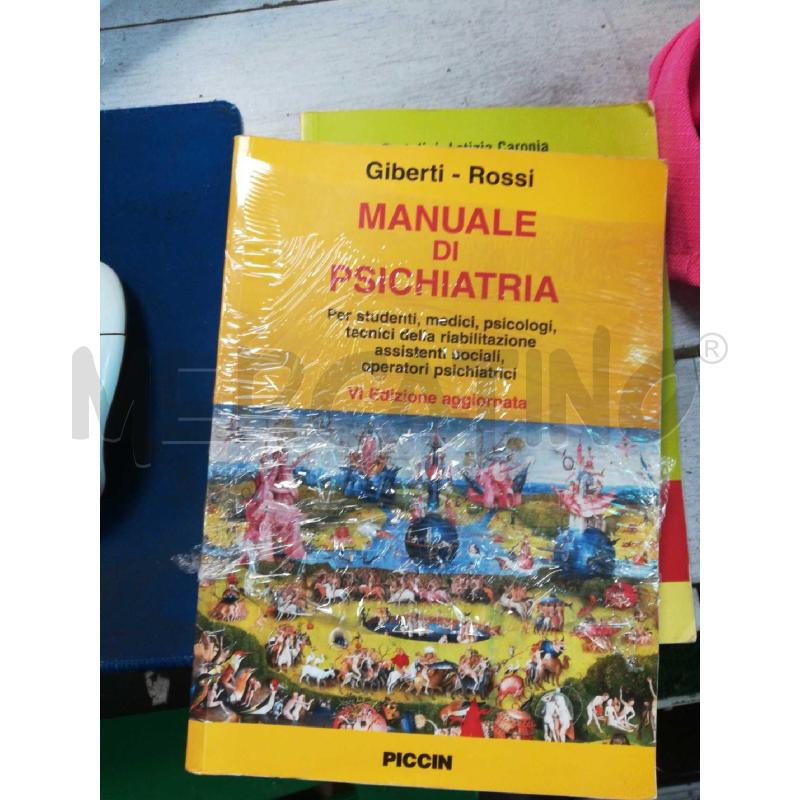 MANUALE DI PSICHITRIA | Mercatino dell'Usato Cosseria 1