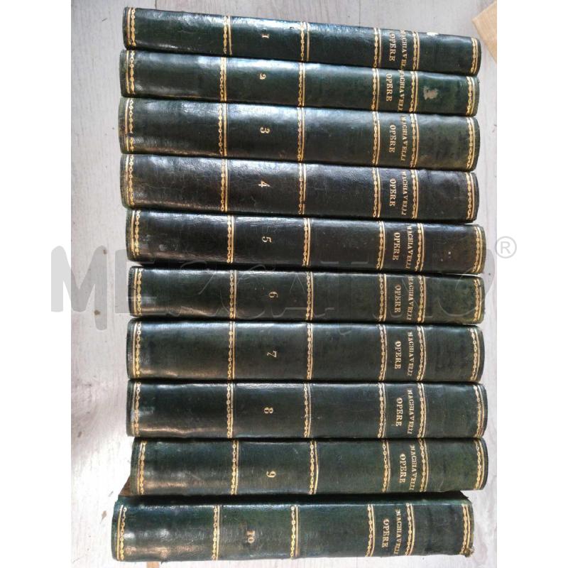 OPERA MACCHIAVELLI 1/10 1818 1821 | Mercatino dell'Usato Cosseria 5