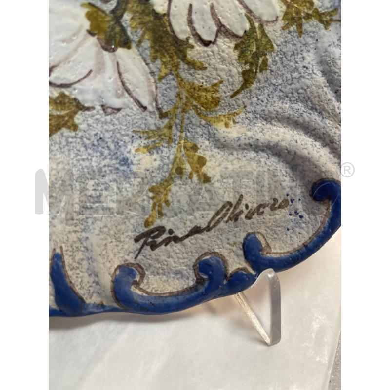PIATTO ALBISOLA FIORI BLU  | Mercatino dell'Usato Cosseria 2