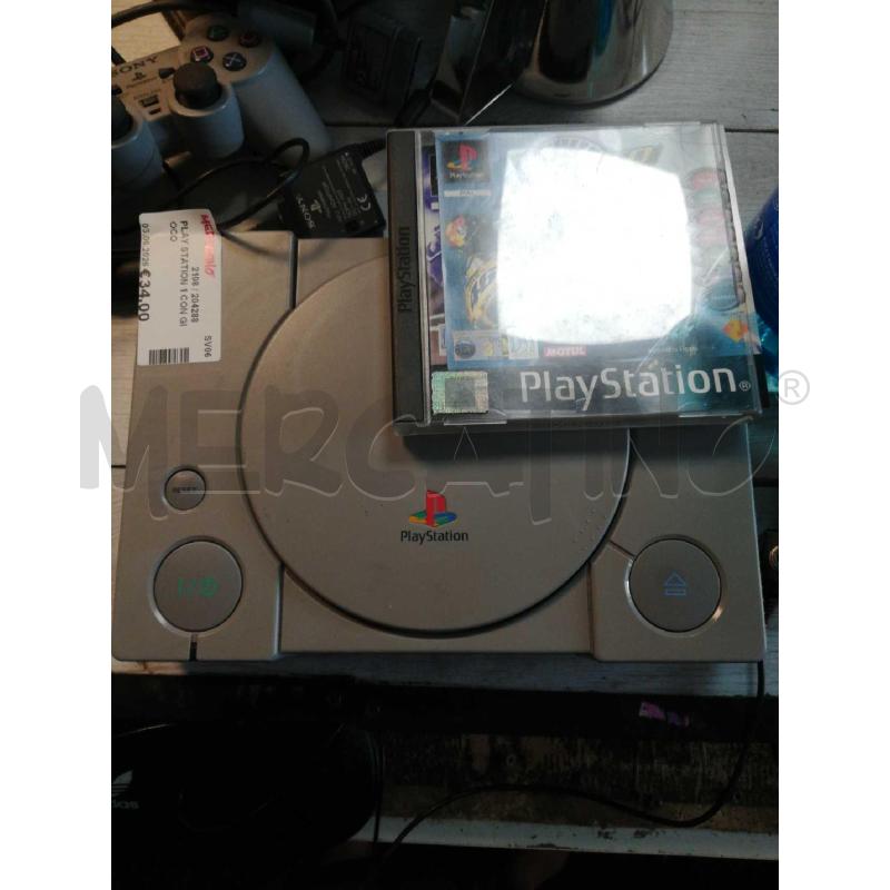 PLAY STATION 1 CON GIOCO | Mercatino dell'Usato Cosseria 1