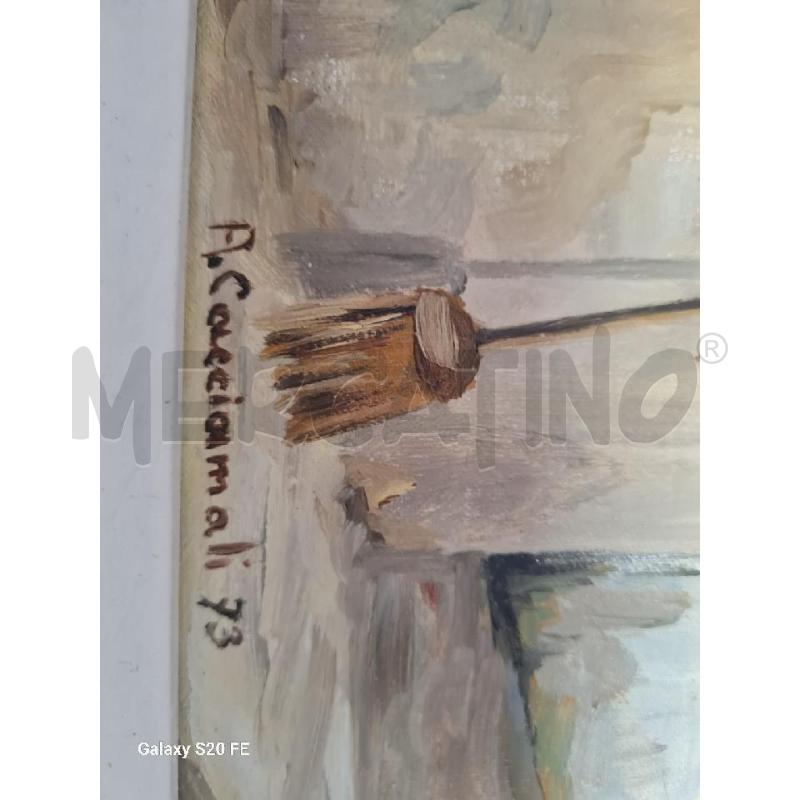 QUADRO BORGATA FIRMA CACCIAMALI ASCANIO | Mercatino dell'Usato Cosseria 2