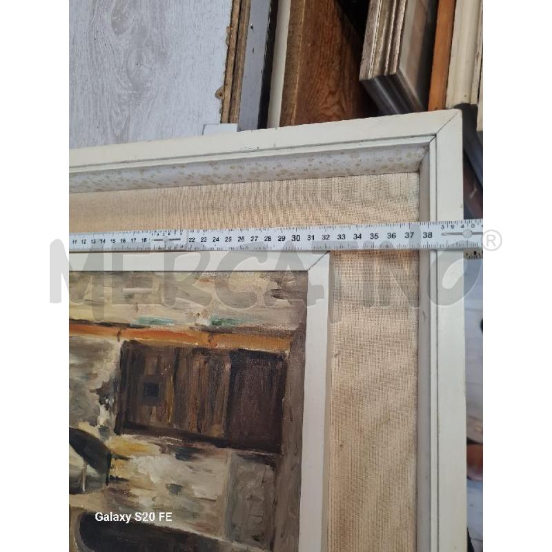 QUADRO BORGATA FIRMA CACCIAMALI ASCANIO | Mercatino dell'Usato Cosseria 3