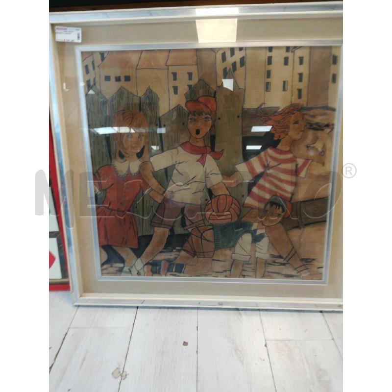 QUADRO IL CORTILE | Mercatino dell'Usato Cosseria 1