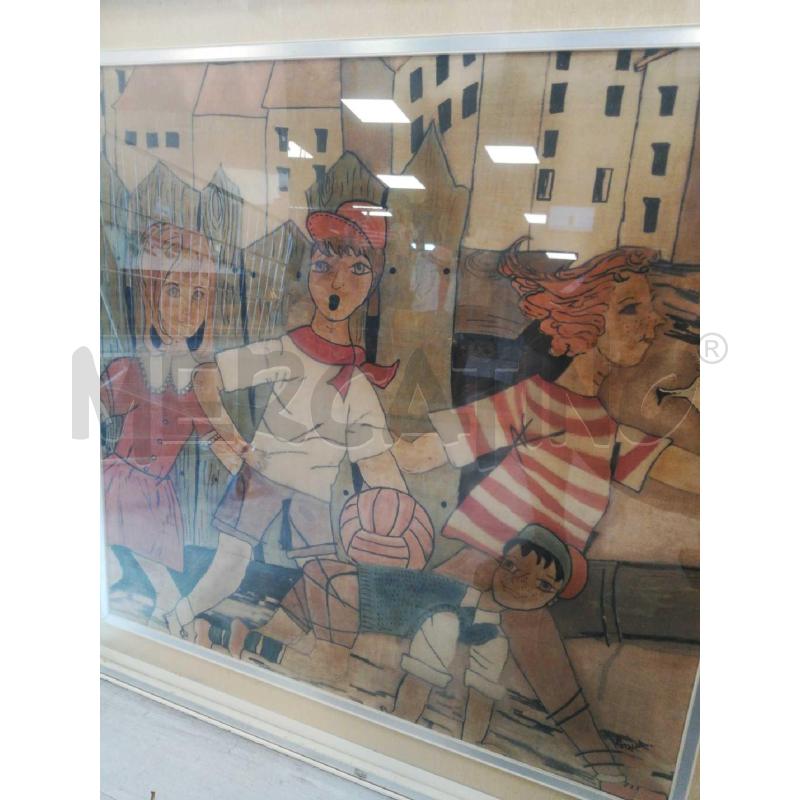 QUADRO IL CORTILE | Mercatino dell'Usato Cosseria 2