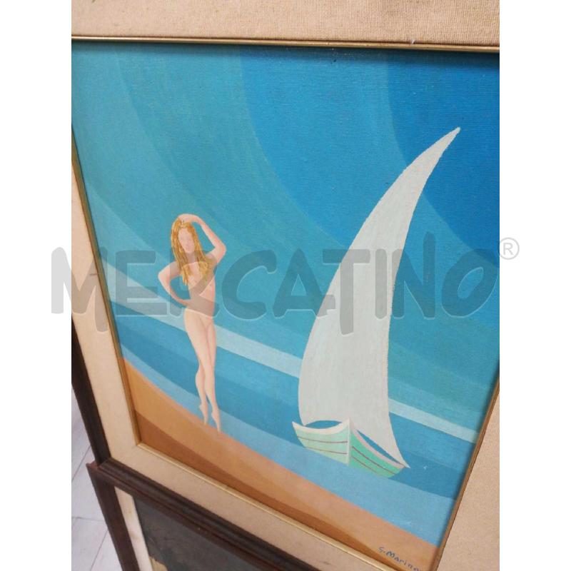 QUADRO MARINA FIRMA MARINARI | Mercatino dell'Usato Cosseria 4