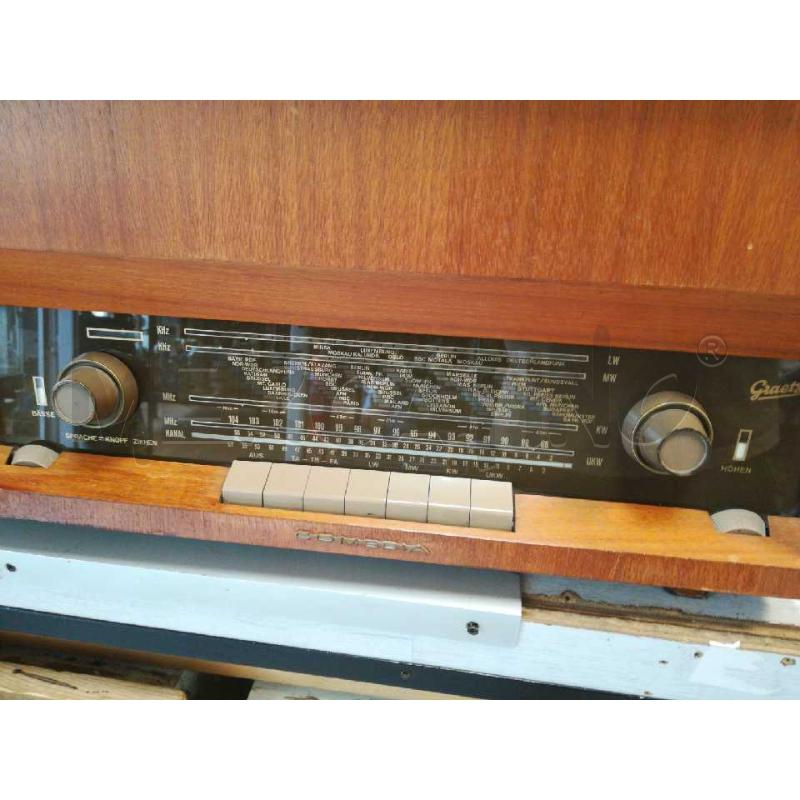 RADIO A VALVOLE GRAETZ COMMEDIA  | Mercatino dell'Usato Cosseria 2