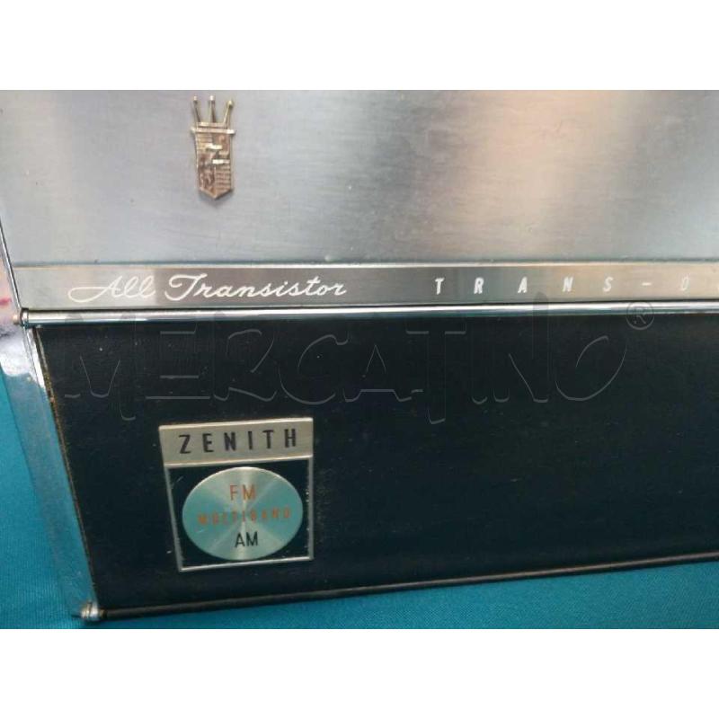 RADIO ZENITH TRANS-OCEANIC ROYAL ANNI '60 | Mercatino dell'Usato Cosseria 2