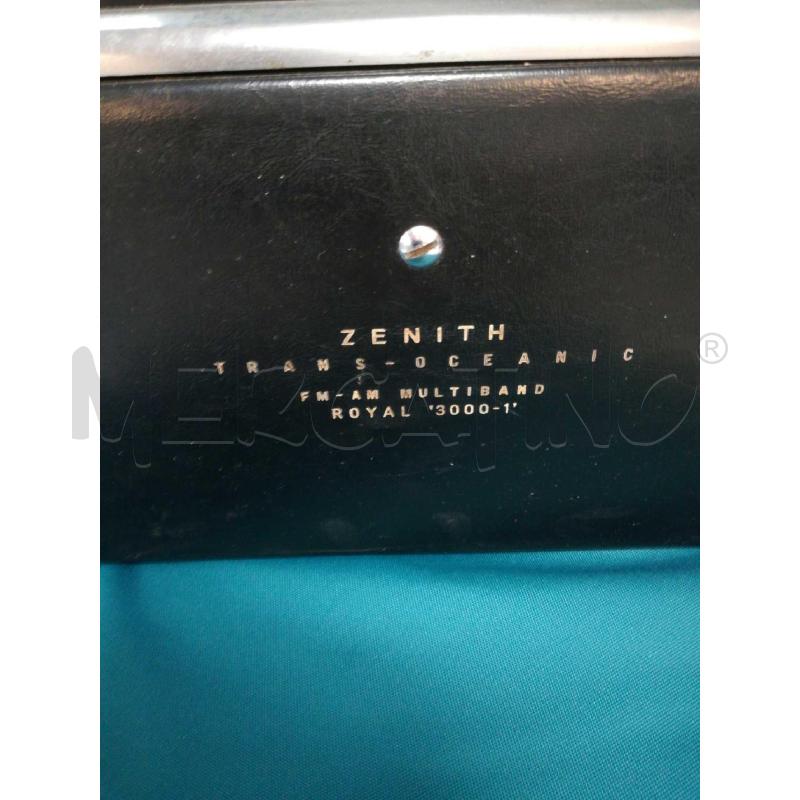 RADIO ZENITH TRANS-OCEANIC ROYAL ANNI '60 | Mercatino dell'Usato Cosseria 3