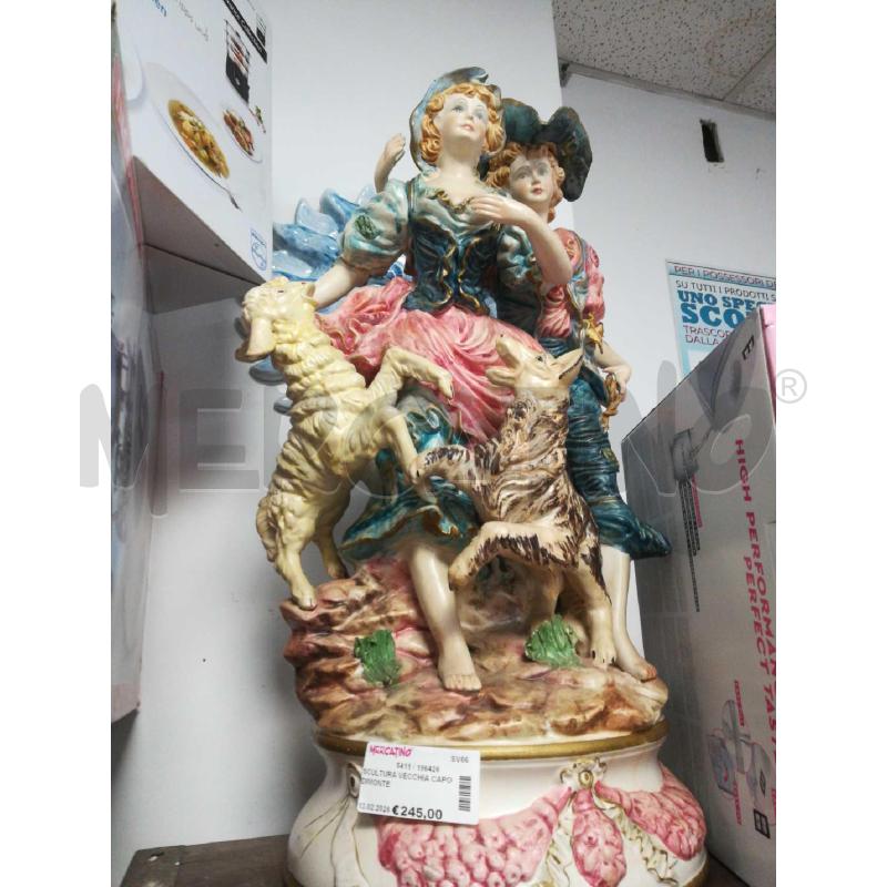 SCULTURA VECCHIA CAPODIMONTE | Mercatino dell'Usato Cosseria 1