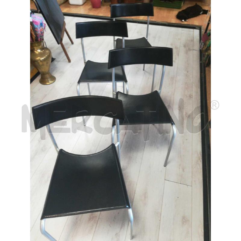 SEDIE PZ. 4 ATELIER JACQUES TOUSSAINT | Mercatino dell'Usato Cosseria 4