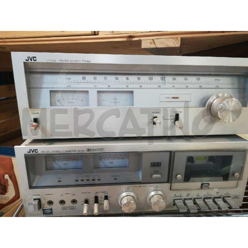 STEREO JVC JT 22 KD 25 STEREO | Mercatino dell'Usato Cosseria 1