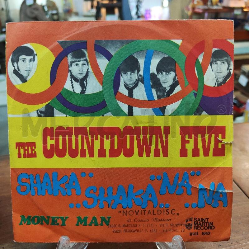 45 GIRI THE COUNTDOWN FIVE GULF 1043 | Mercatino dell'Usato Manduria 1