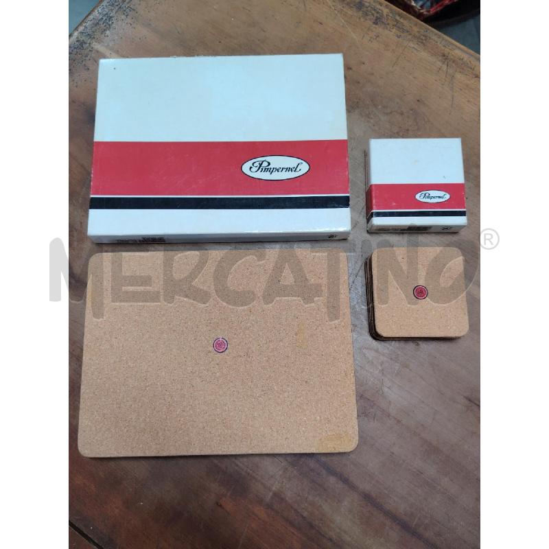 6 TOVAGLIETTE + 6 SOTTOBICCHIERI INGLESI KILBURN FLORAL SUGARO   | Mercatino dell'Usato Manduria 4