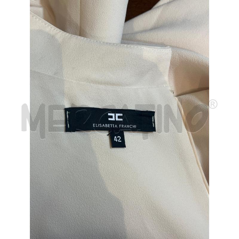 ABITO DONNA ELISABETTA FRANCHI PANNA SMANICATO | Mercatino dell'Usato Manduria 5