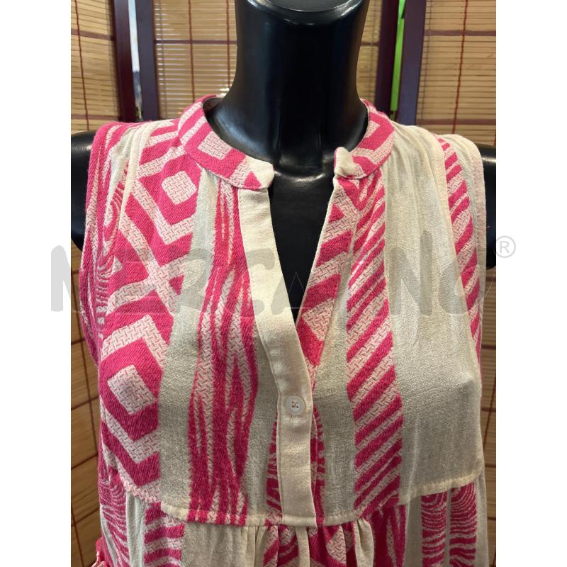 ABITO DONNA H2O PANNA DISEGNI FUCSIA | Mercatino dell'Usato Manduria 3