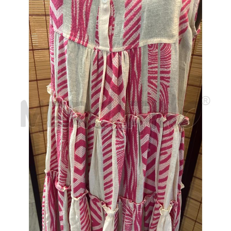 ABITO DONNA H2O PANNA DISEGNI FUCSIA | Mercatino dell'Usato Manduria 4