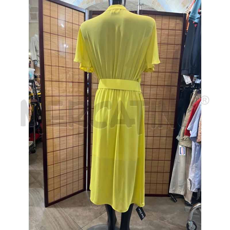 ABITO DONNA TOY G GIALLO BOTTONI CON CINTURA | Mercatino dell'Usato Manduria 2