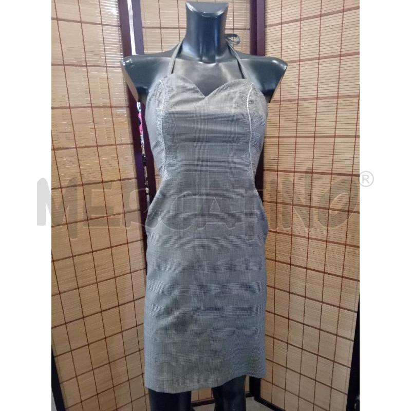 ABITO DONNA VERSACE JEANS COUTURE GRIGIO QUADRETTI | Mercatino dell'Usato Manduria 1