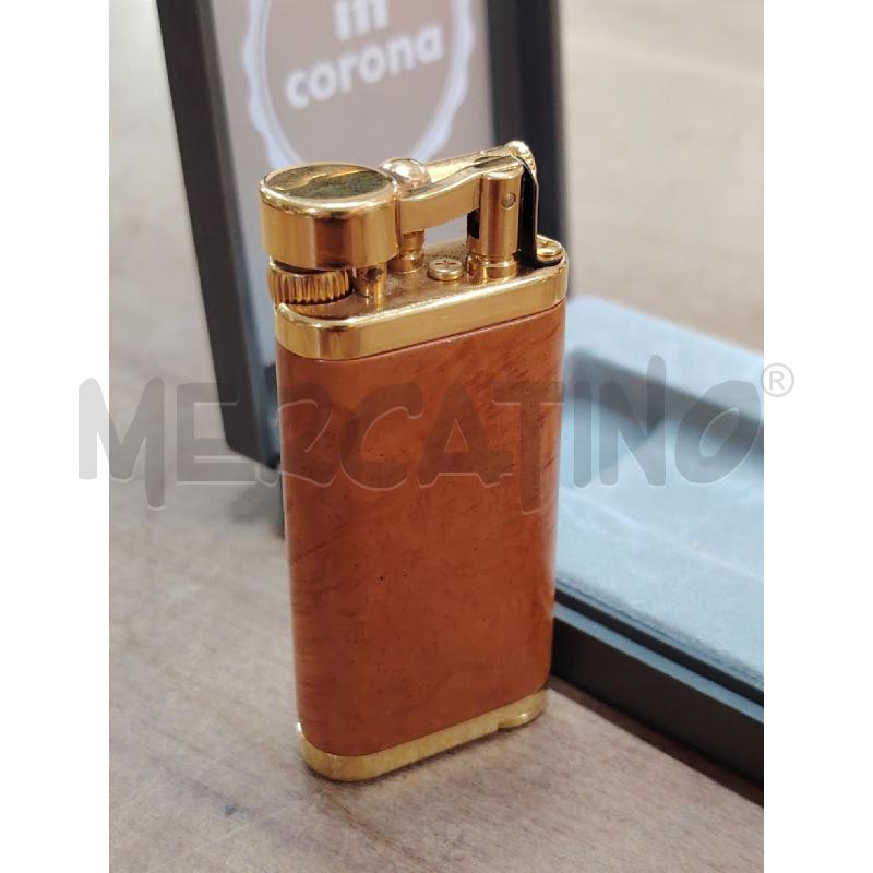 ACCENDINO OLD BOY SAVINELLI RADICA PLACCATO | Mercatino dell'Usato Manduria 2