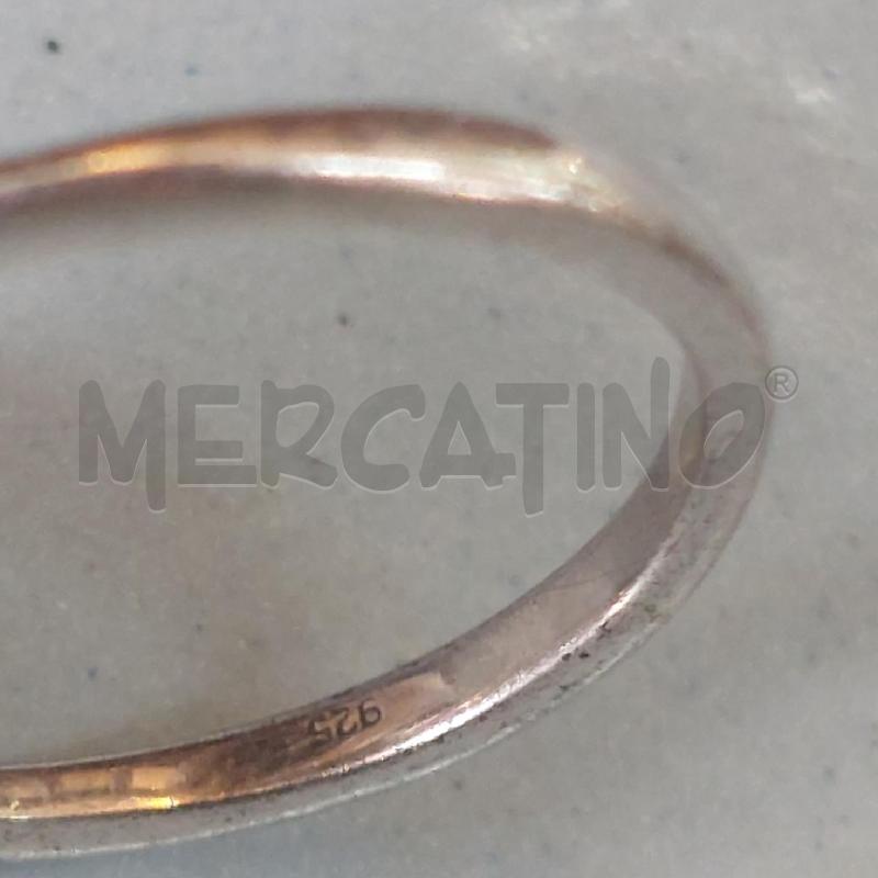 ANELLO DONNA 3 CHICCHI AMETISTA ARG CRISTALLI | Mercatino dell'Usato Manduria 5